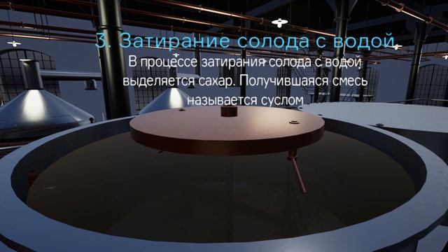 Виртуальная реконструкция Варни Трехгорного пивоваренного завода VR (без звука)