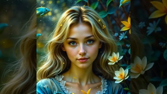 Beautiful cute blonde girl fairy 36 ai lookbook art #aigirl #aiart #lookbook #beauty #model #cute