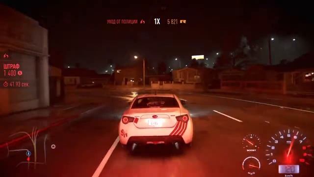 Need for speed 2015 PS4 Subaru