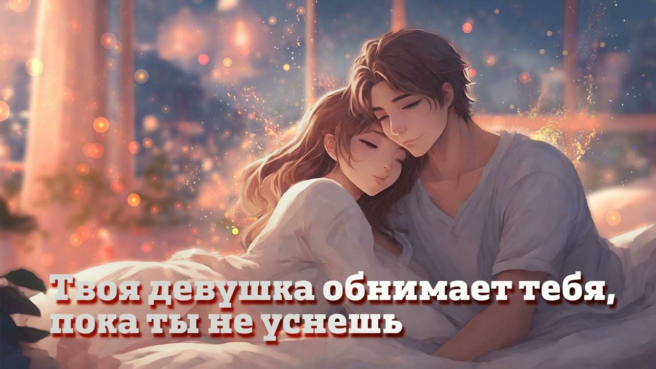 10 Твоя девушка обнимает тебя, пока ты не уснешь _ ASMR RP