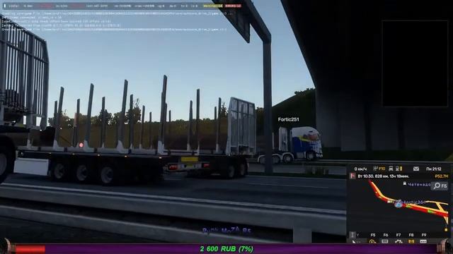 Euro Truck Simulator 2 /Конвой на 8 человек //Стрим мобильный интернет