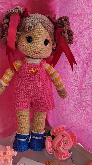 Кукла Даша  #вязание #crochet #кукла