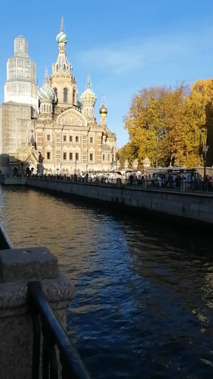 Канал Грибоедова у Спаса на крови! Прогулки по Петербургу!
