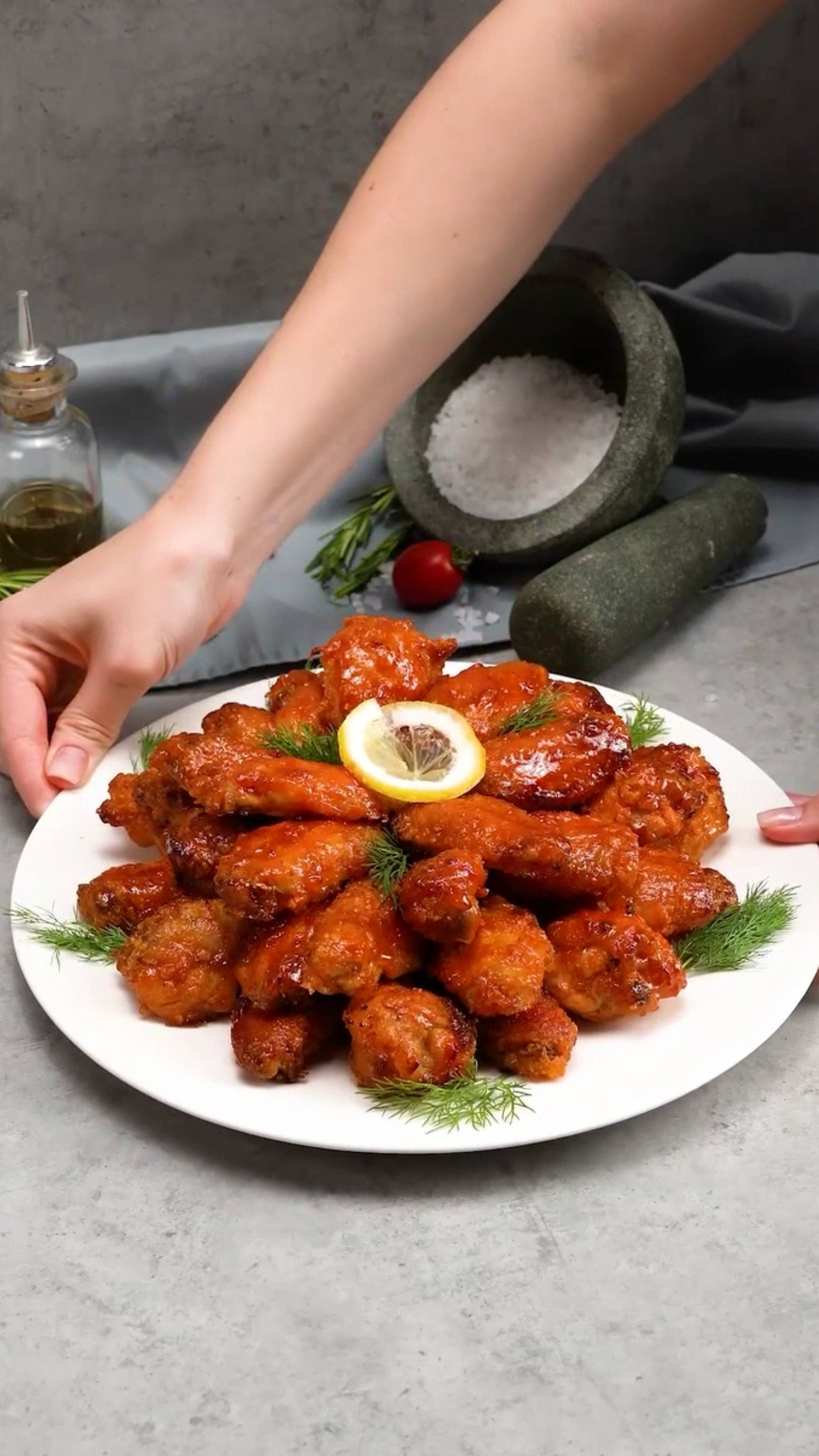 Вот и весь секрет приготовления вкуснейших куриных крылышек