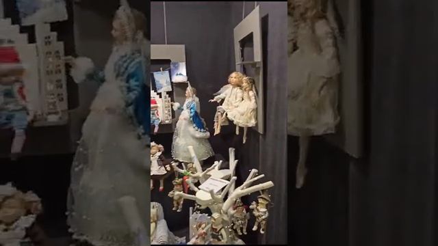 Обзор выставки ИСКУССТВО КУКЛЫ  Часть 4.