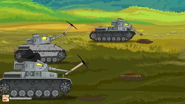 HomeAnimations – Мультики про танки  Морок и Последний Рубеж： Подготовка к Неизбежному