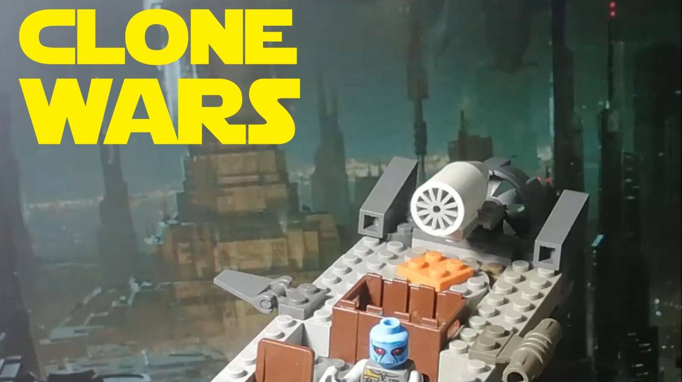 Lego Звездные Войны Война клонов  1 сезон  3 Серия