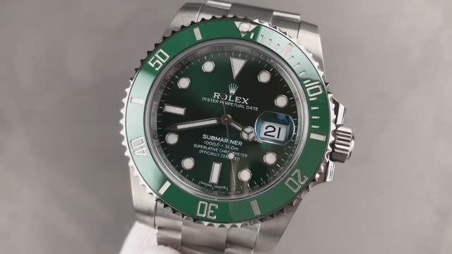 Rolex Submariner Date ＂Hulk＂ ref.116610LV
