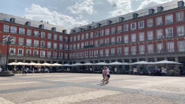 Мадрид. Главная площадь Пласа-Майор. Plaza Mayor
