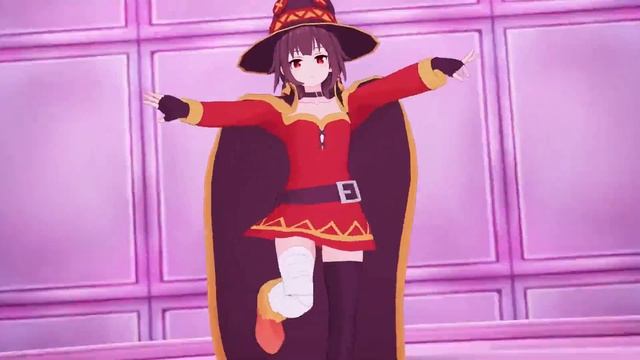 MMD Megumin Dance - Rabbit Hole (KonoSuba)