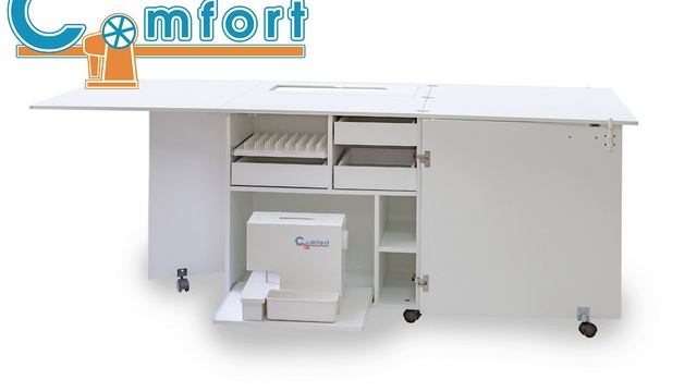 Стол для швейной машины и оверлока k1qbl+