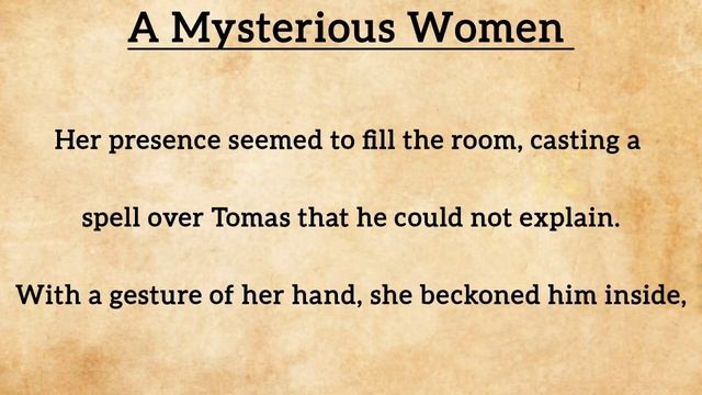 A Mysterious Women English Story Learn English speaking practice Through Stories Everyday #story