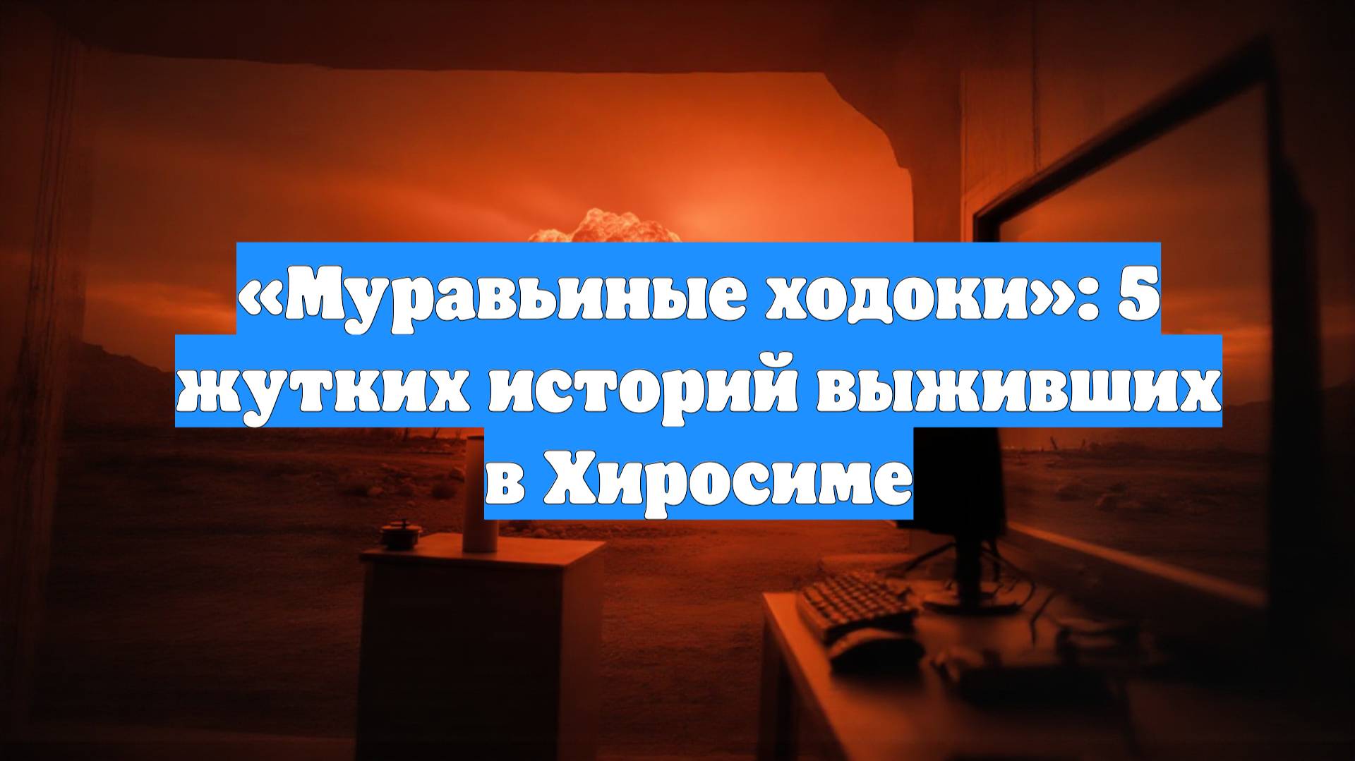 «Муравьиные ходоки»: 5 жутких историй выживших в Хиросиме