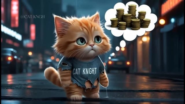 A Poor Cat Don't Have Enough Food What Can He Do Now #catvideos #catsadstory #ca