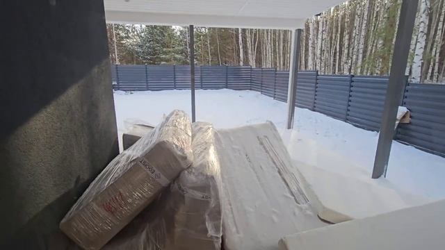 Баня с плоской крышей из SIP панелей ЦСП, строительство за 3 месяца.