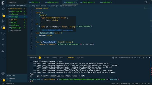 07 - Improved error handling