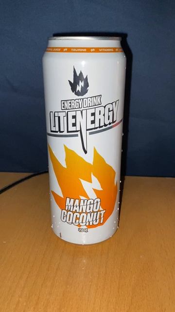 НОВЫЙ ЛИТВИНСКИЙ ЭНЕРГЕТИК С МАНГО И КОКОСОМ / НОВИНКА ДИЗАЙНА / LIT ENERGY MANGO COCONUT DRINK