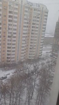 Метель в Москве