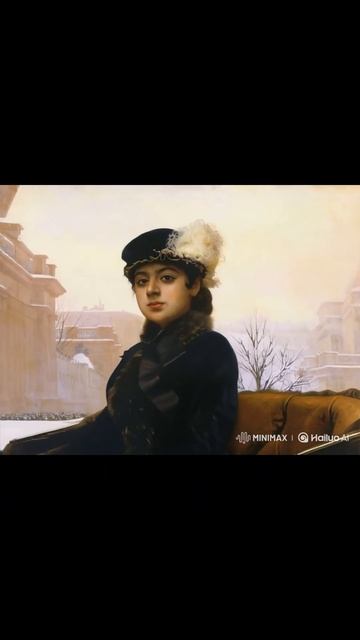 Paintings of a girl with peaches, a stranger, three heroes came to life. #intelligent