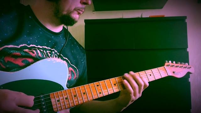 Cantaloupe island fusion solo guitar (cover)