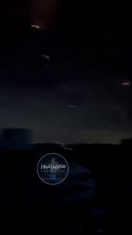 Иранская Гиперзвуковая Ракета Вырубила Электричество в Хайфе. Момент Прилёта.