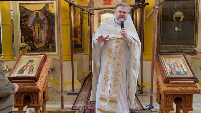 15.06.2025 Проповедь протоиерея Иоанна Паюла в Неделю 1-ю по Пятидесятнице, Всех Святых