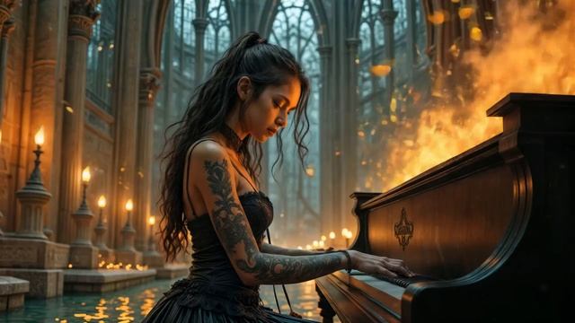Beautiful Melody Elegance Violin Violin & Metal Metal Relaxing - Before of Fire