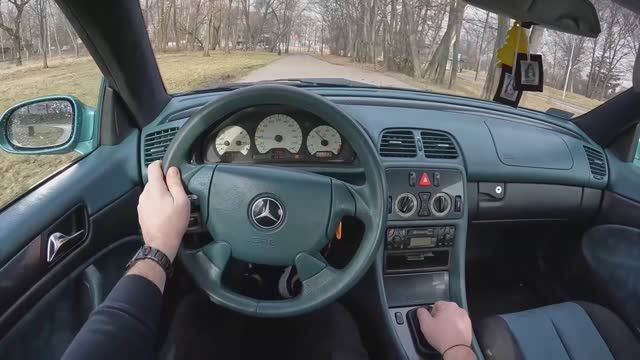 Mercedes CLK W208 Coupe C208 1998 [2.0 л. 136л.с.] POV Test Drive