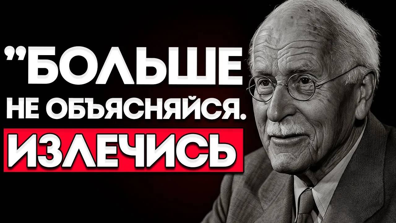 Карл Юнг: ХВАТИТ ОПРАВДЫВАТЬСЯ
