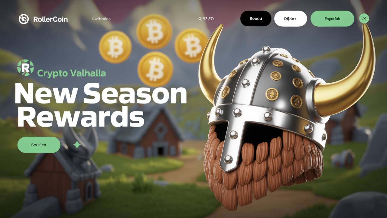 Заработок криптовалют без вложений в Rollercoin _ 18-й сезон «Crypto Valhalla» в игре Rollercoin