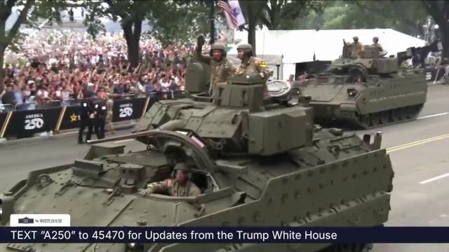 Военный парад в США