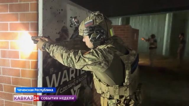 В Гудермесе прошли соревнования по тактической стрельбе