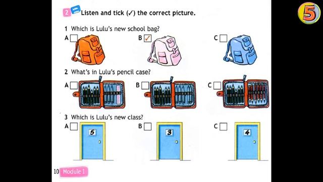 Spotlight. Английский язык. 3 класс.Workbook Стр.10. Упражнение 2.