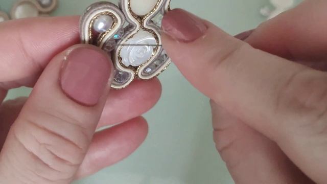 Для меня сутажная вышивка, самая загадочная. Рабочий процесс.