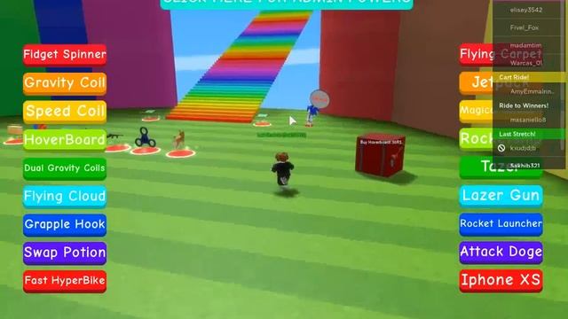 Продолжение самой длинной пробежки в Roblox!!!