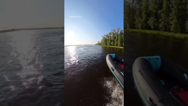 Покатушки на лодке гладиатор 380.
