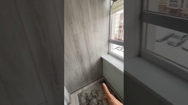Отделка балкона под кабинет