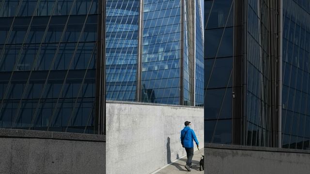 Танцы на подиуме "Лахта центра"