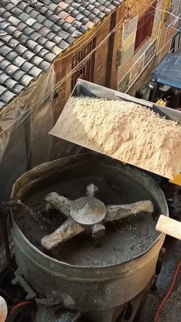 Cement mixer machine #shorts
