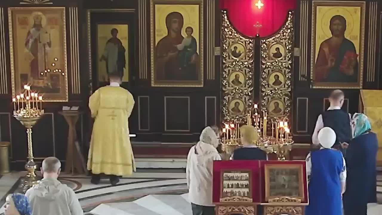 15.06.2025 Литургия. Воскресенье. Седмица 1-я по Пятидесятнице, Всех святых.