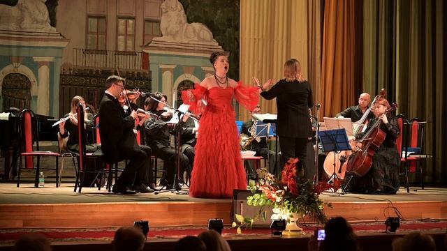 Моцарт "Аллелуйя", исп. Е. Запольских, дирижер - Мария Романова