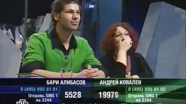 Бари Алибасов в программе Владимира Соловьева о фанере