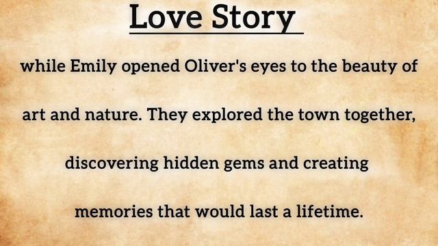 Learn English through story   Amazing Love story   Improve your pronunciation in English