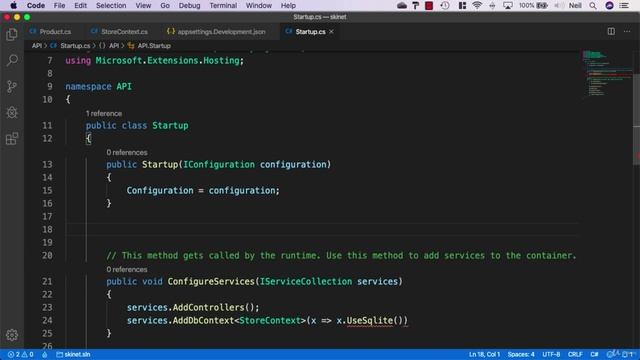 013 Adding a connection string