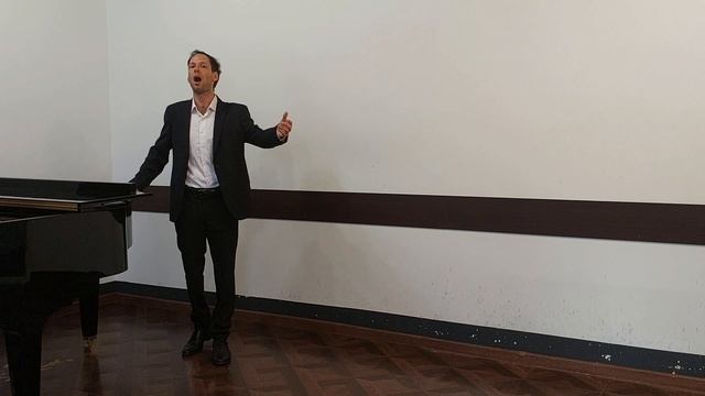 Доницетти. Каватина Неморино(quanto e bella) из оперы "Любовный напиток". Исполняет Денис Думкин.