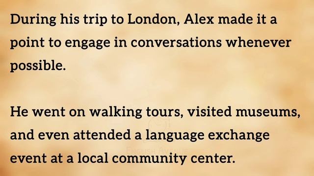 How Alex Dominated English   Learn English Through Story   Graded Reader - Level 1   Listen & Speak