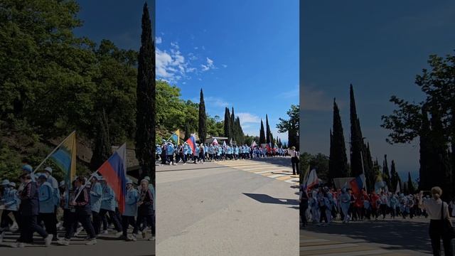 День Победы в Артеке, бессмертный полк