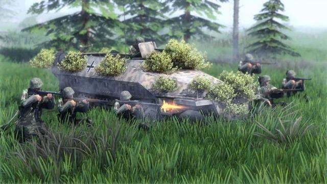 Бронетранспортер SdKfz 251|Игрушечные войны|Gates of Hell Ostfront