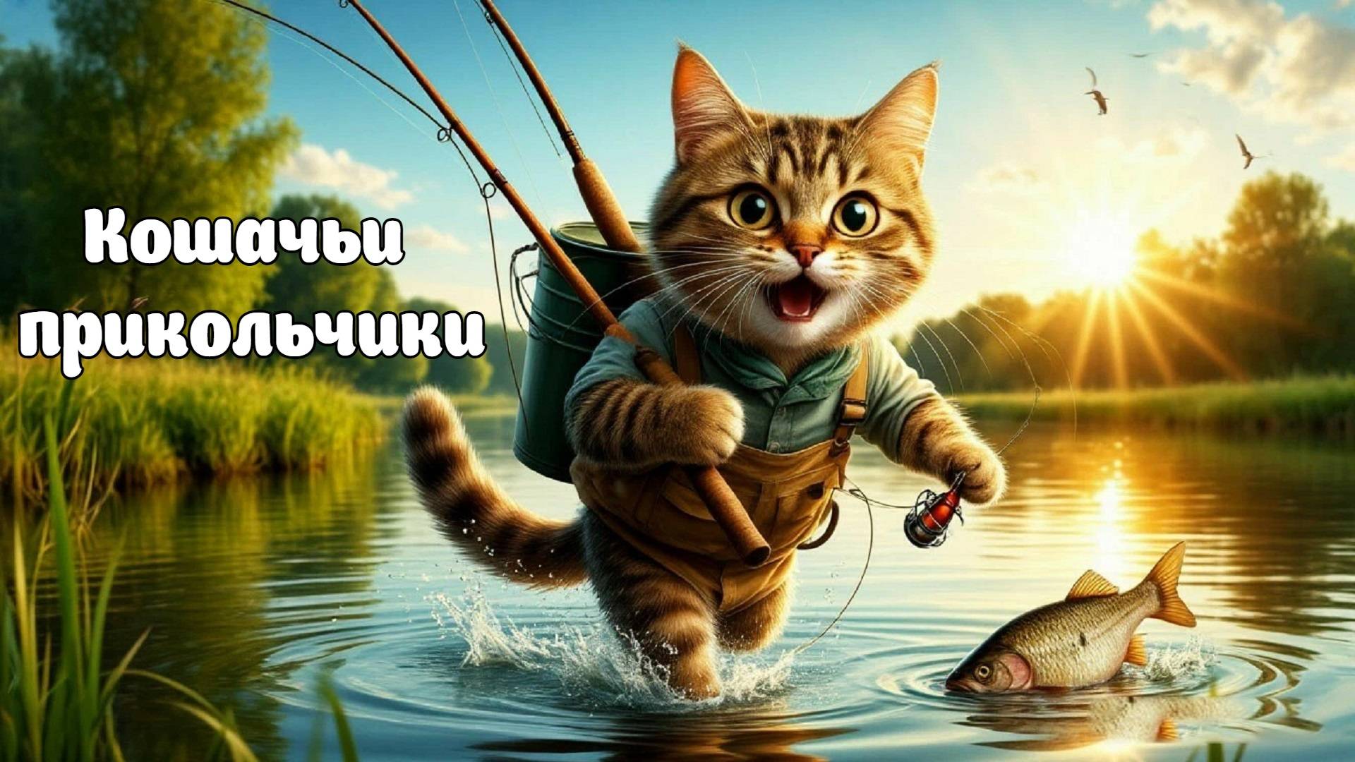 Смешная подборка котиков 2025, смешные коты, смешное видео №2