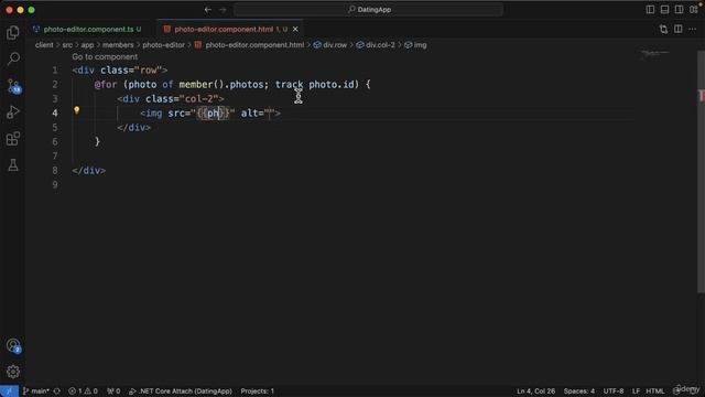 125 - Adding a photo editor component